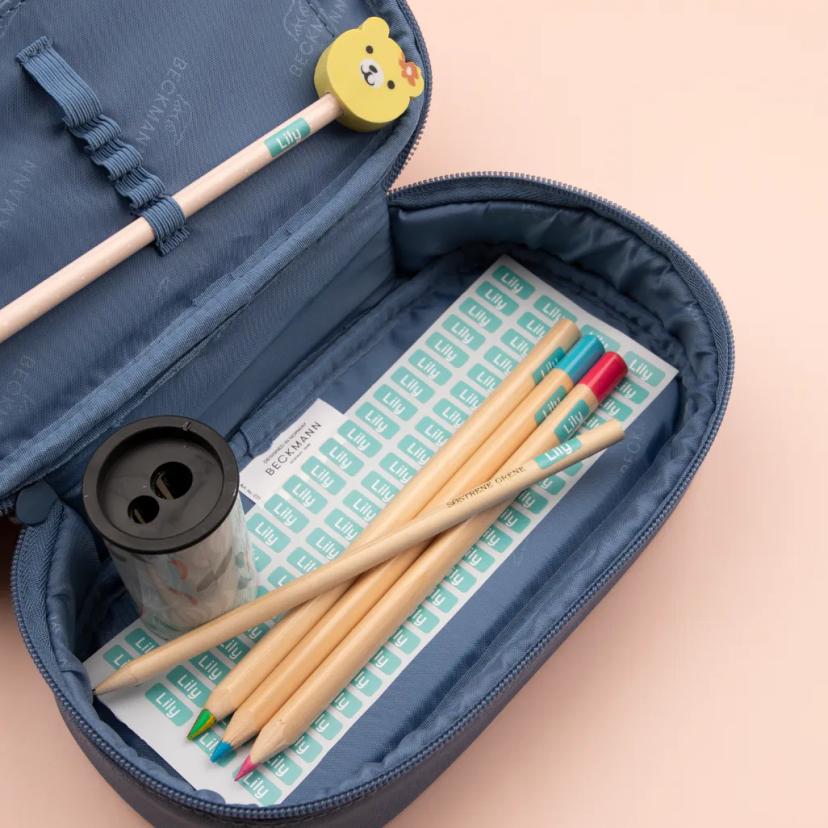  Personalisierte Namensaufkleber für Kinder Motiv 