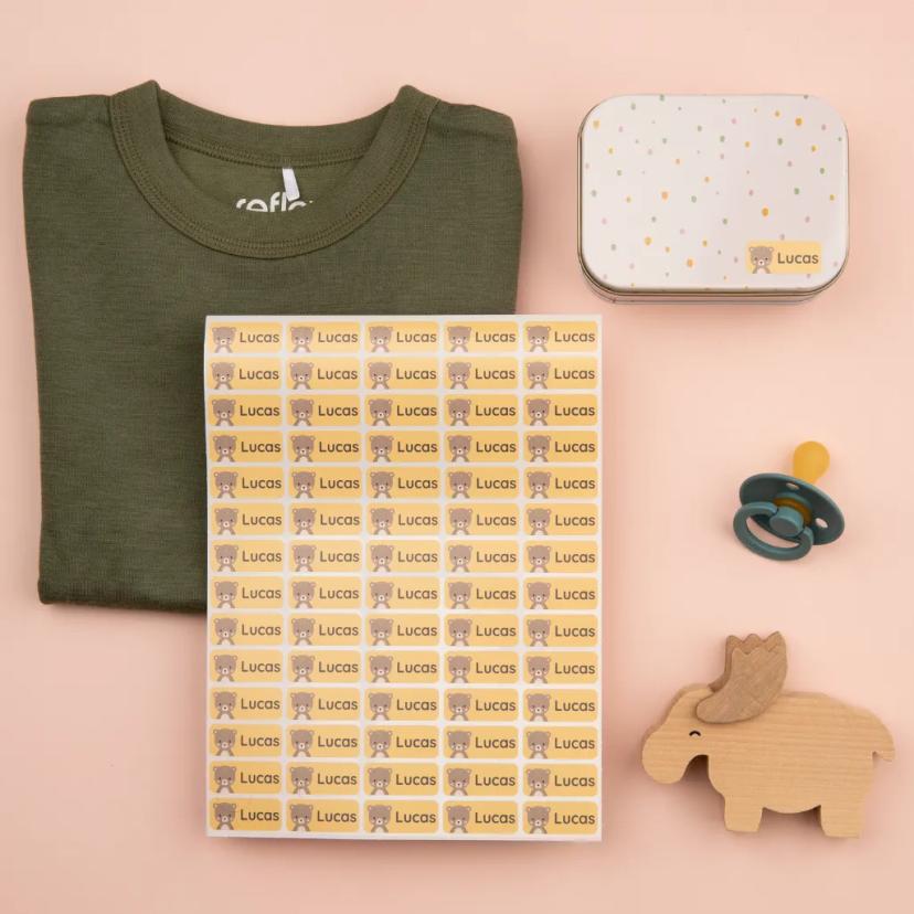  Kleberli Namensaufkleber 